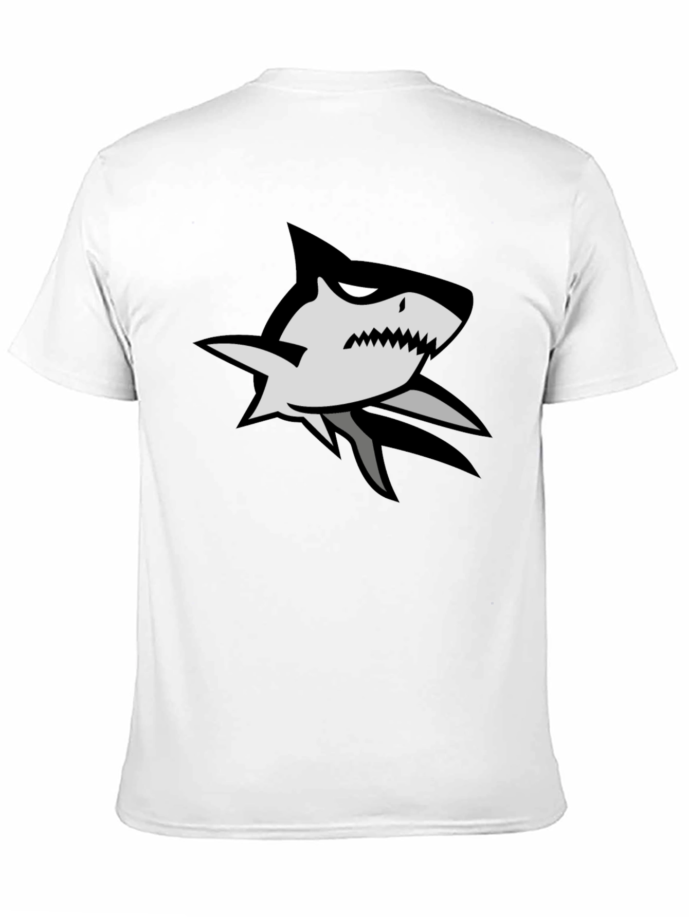 Shark Graphic Black T-Shirt