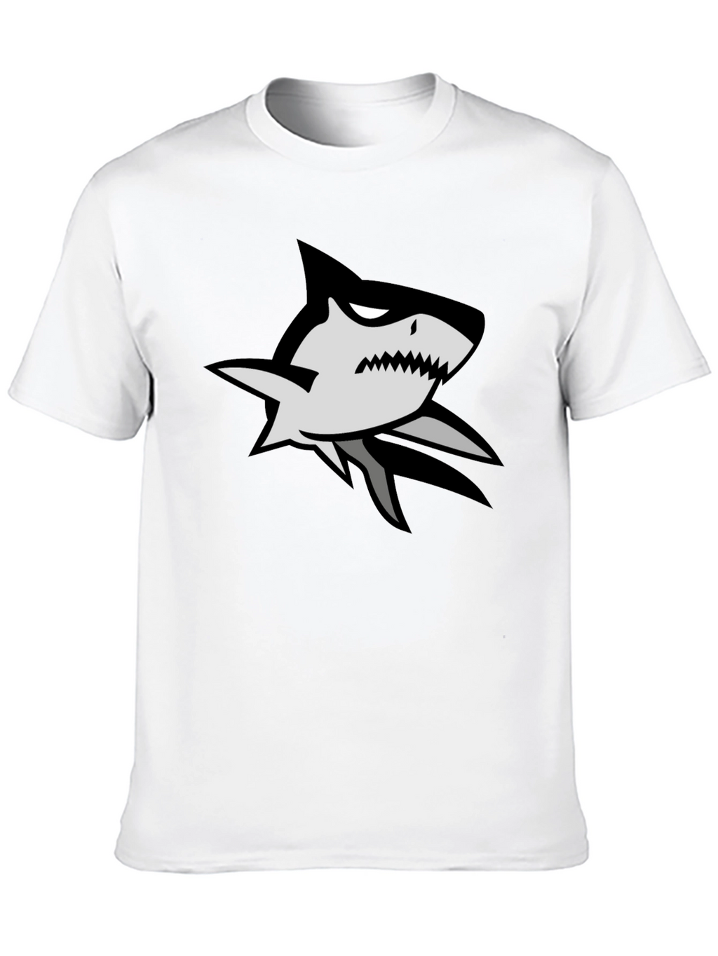Shark Graphic Black T-Shirt