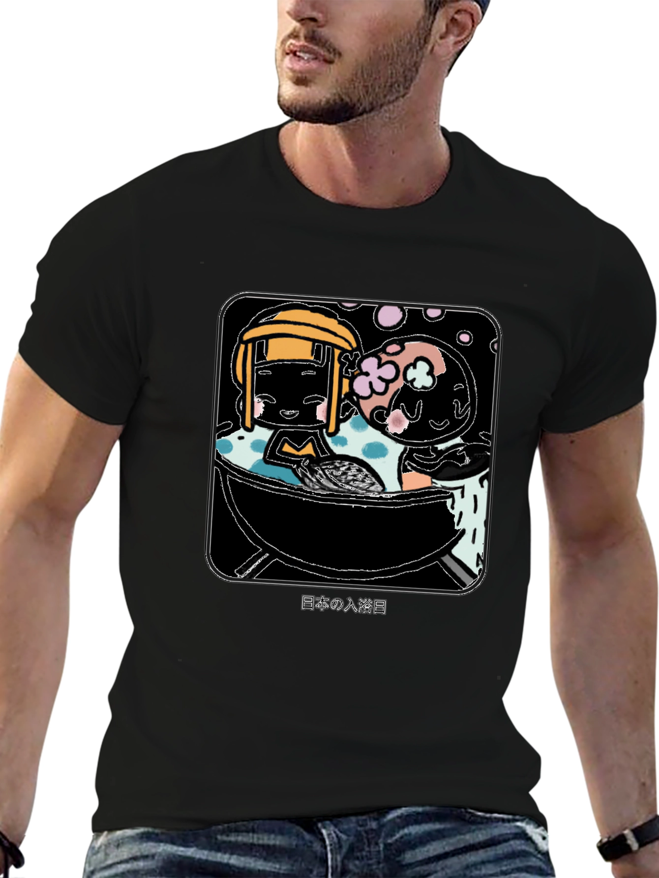 Japanese Bath House T-Shirt