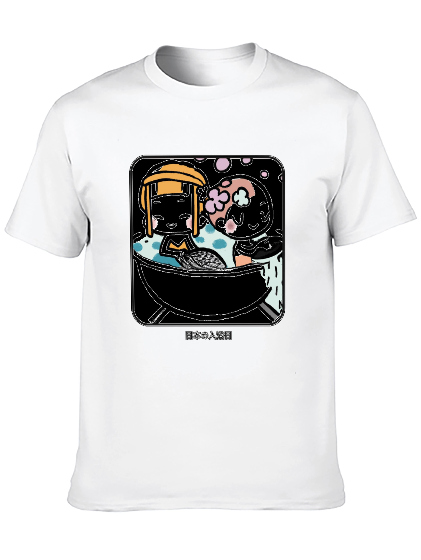 Japanese Bath House T-Shirt
