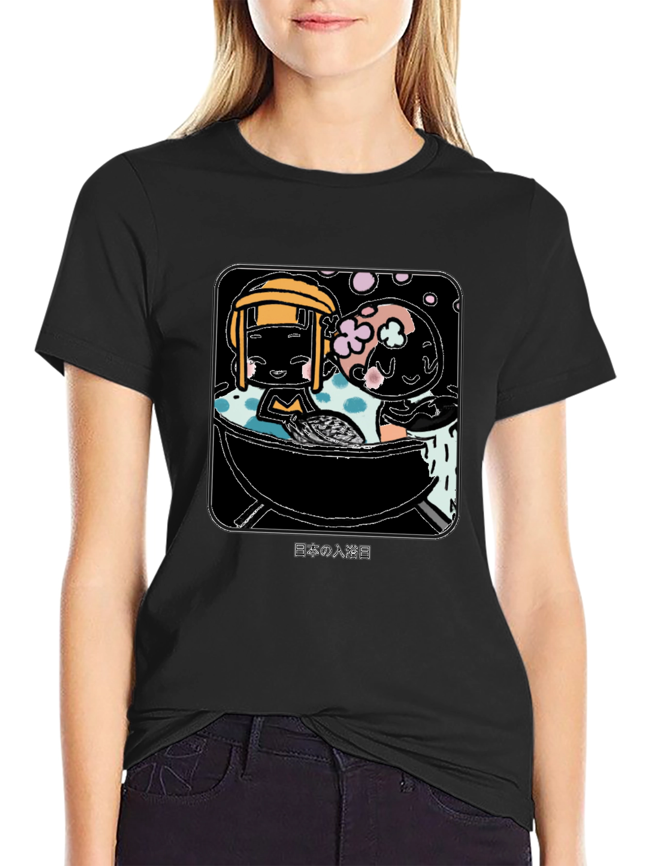 Japanese Bath House T-Shirt