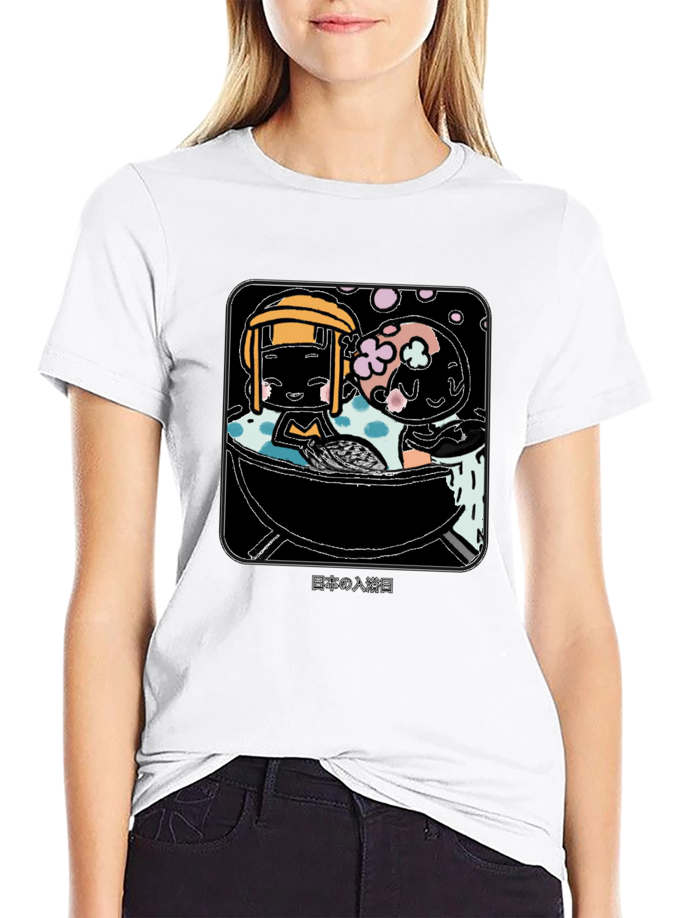 Japanese Bath House T-Shirt