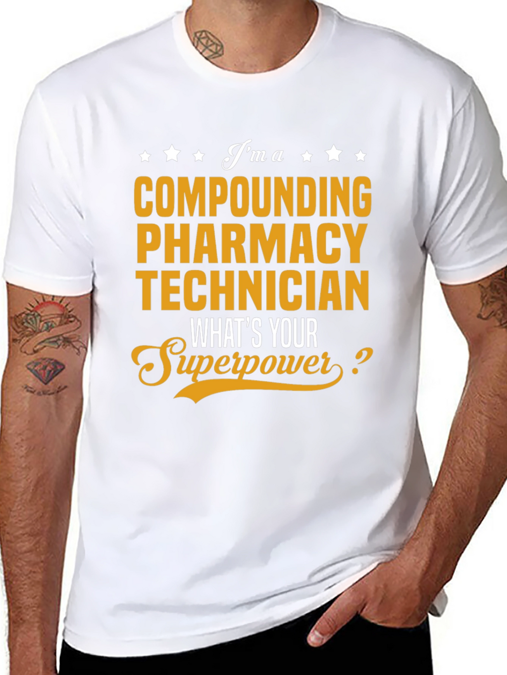 Compounding Pharmacy Technician T-Shirt - Superpower Tee