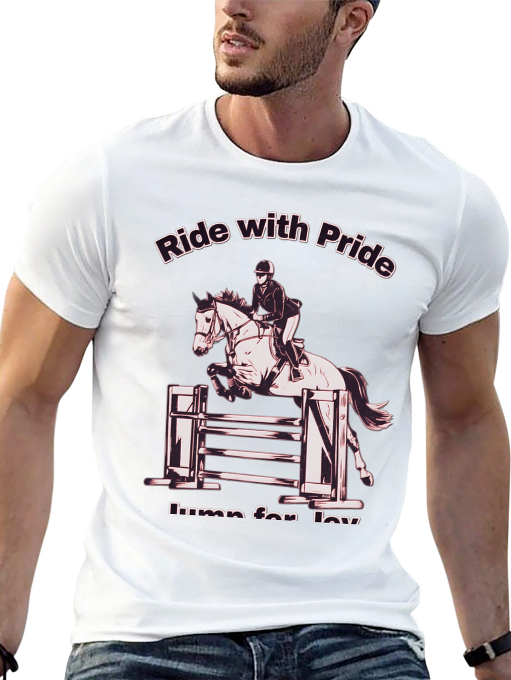 Equestrian Pride T-Shirt: Ride & Jump