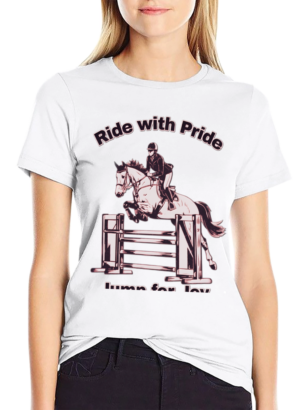 Equestrian Pride T-Shirt: Ride & Jump