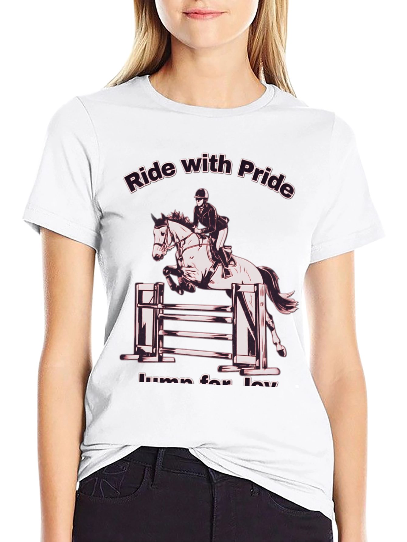 Equestrian Pride T-Shirt: Ride & Jump