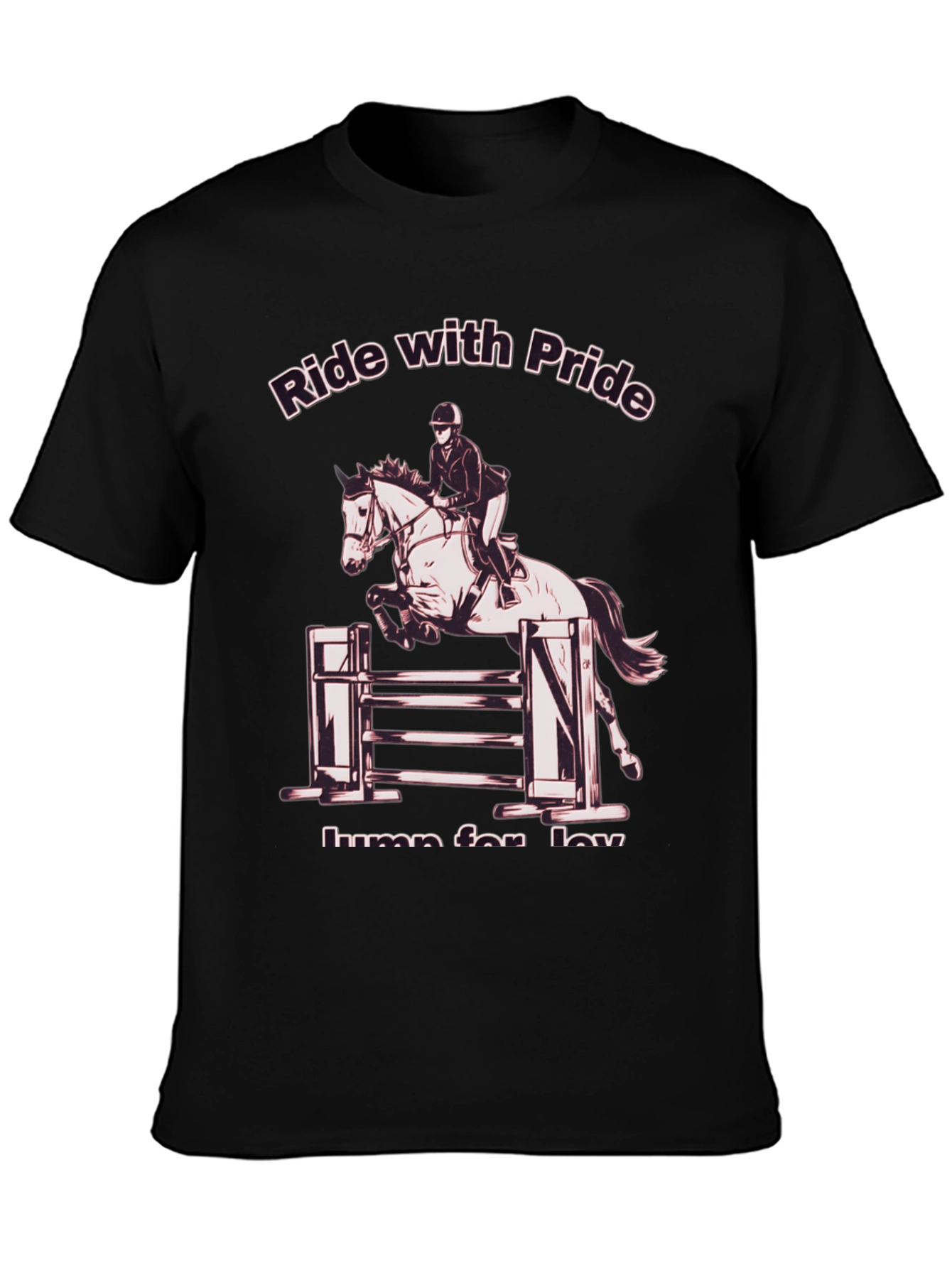 Equestrian Pride T-Shirt: Ride & Jump