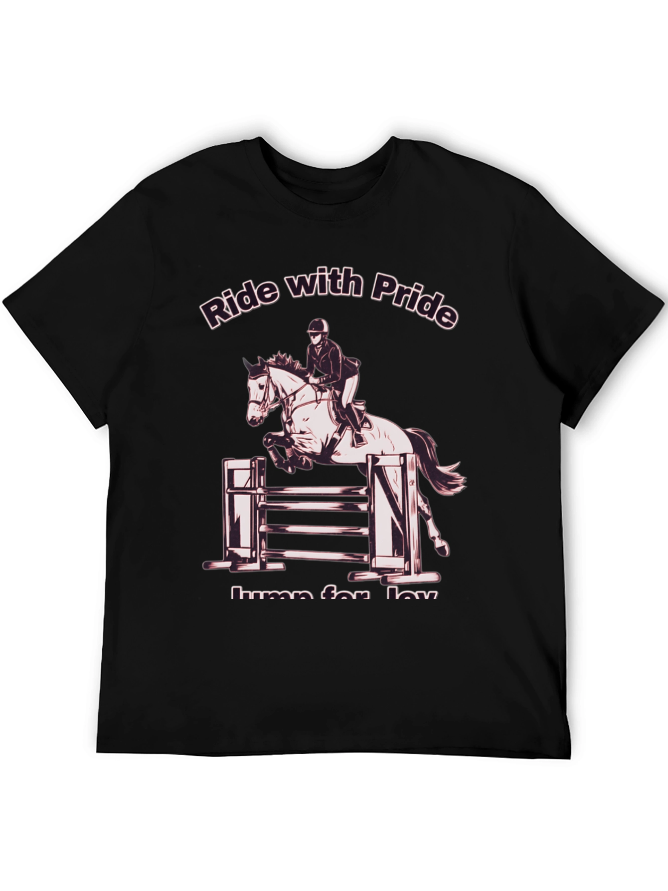 Equestrian Pride T-Shirt: Ride & Jump