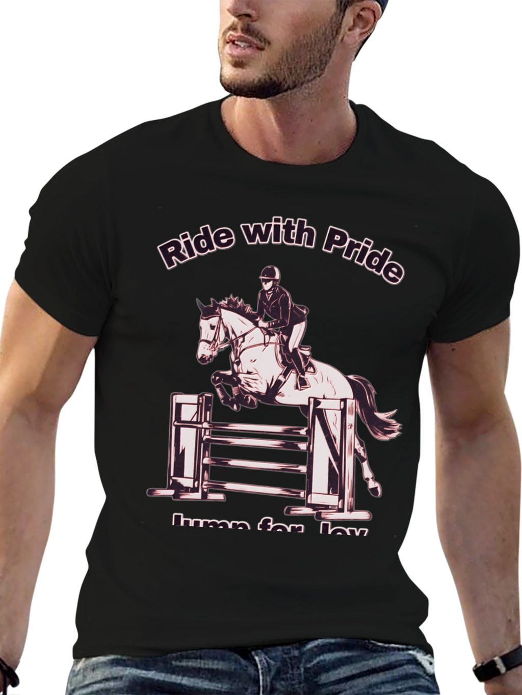 Equestrian Pride T-Shirt: Ride & Jump