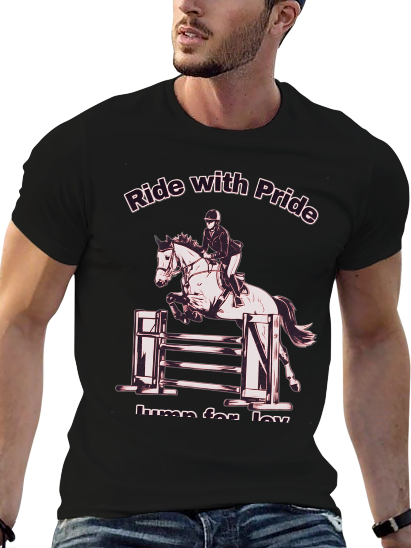 Equestrian Pride T-Shirt: Ride & Jump