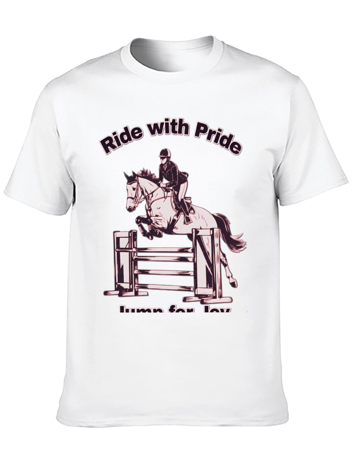 Equestrian Pride T-Shirt: Ride & Jump