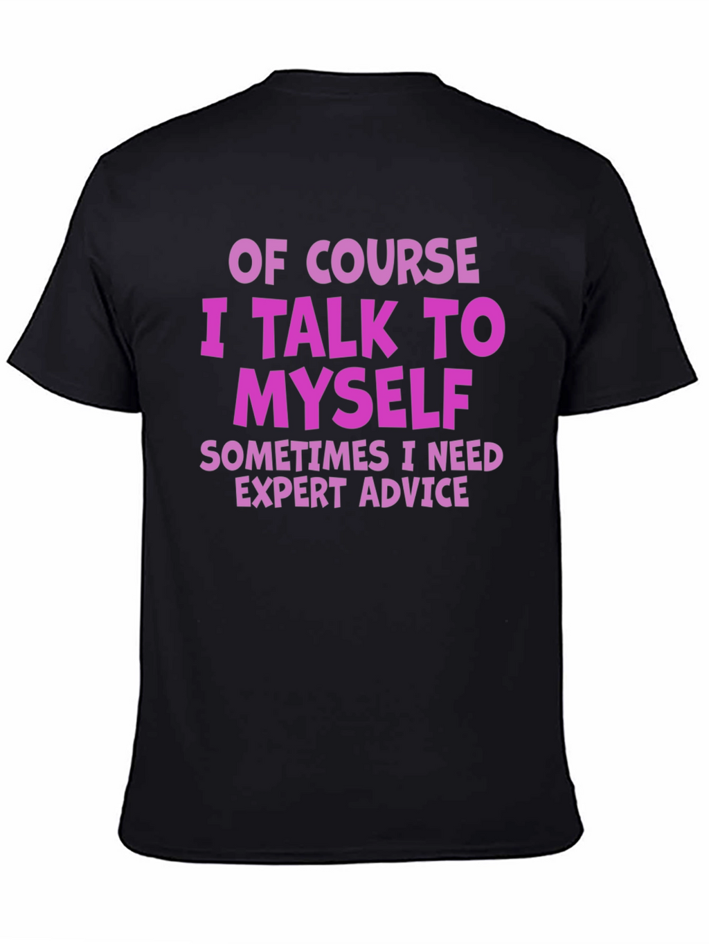 Funny I Talk to Myself Graphic T-Shirt