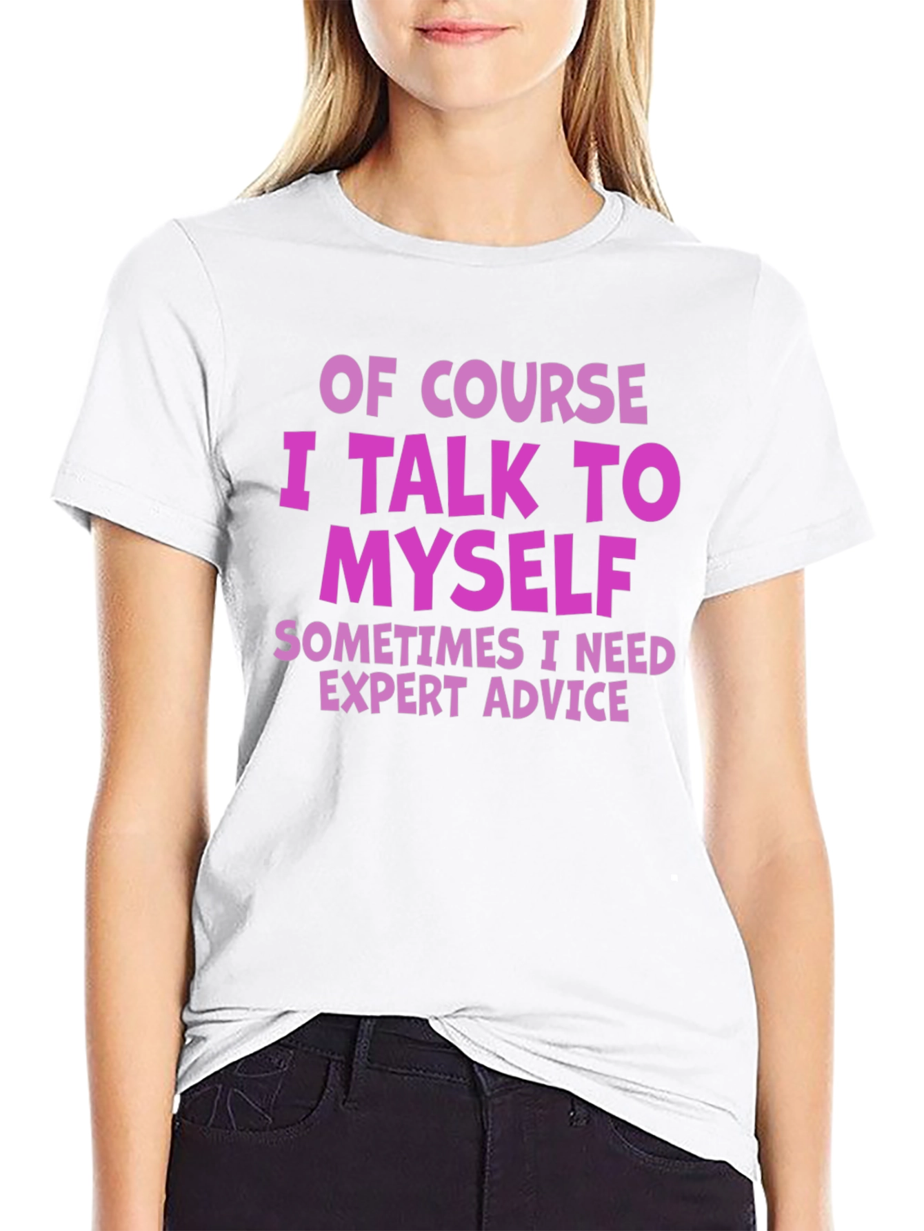 Funny I Talk to Myself Graphic T-Shirt