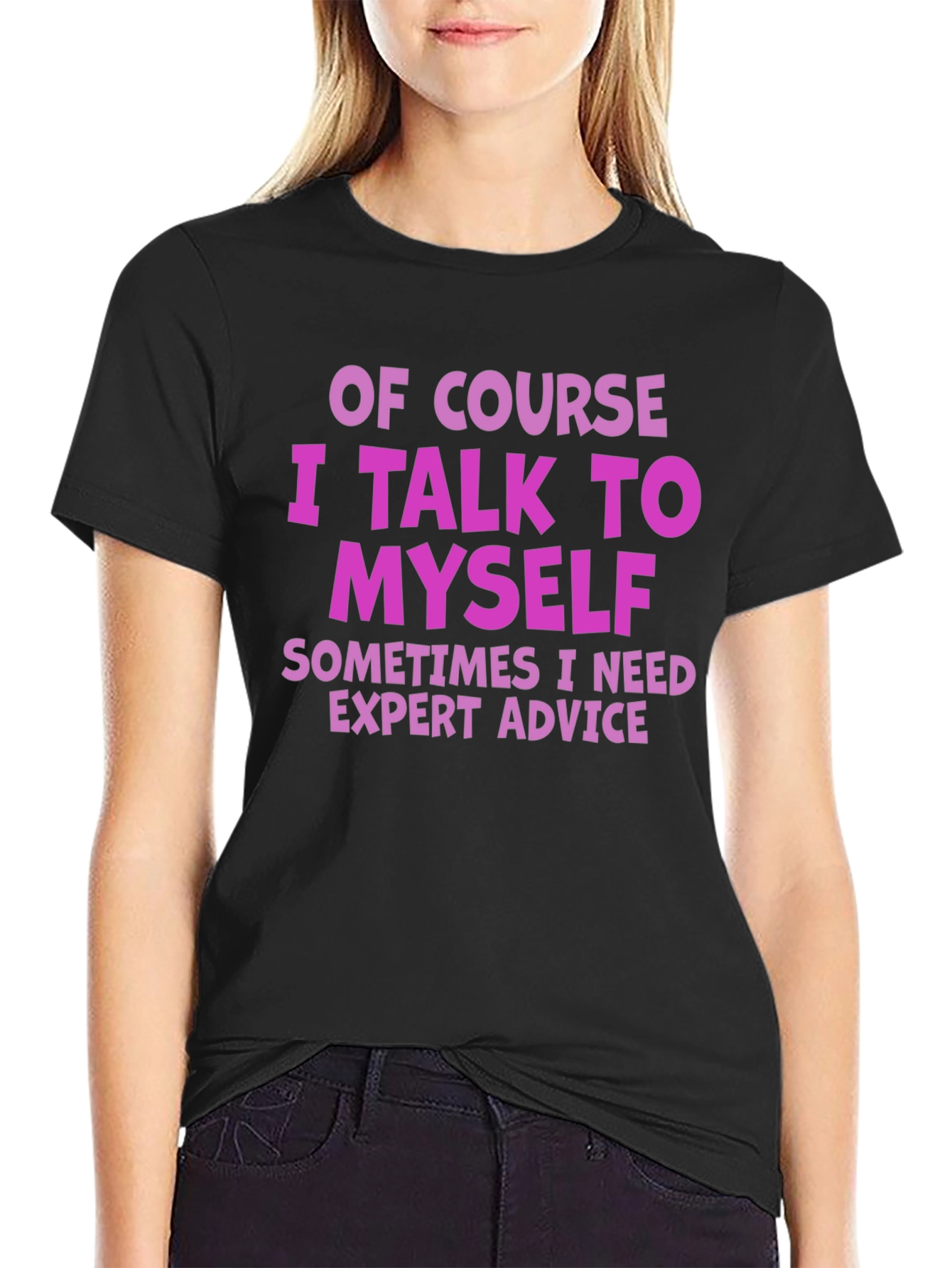 Funny I Talk to Myself Graphic T-Shirt