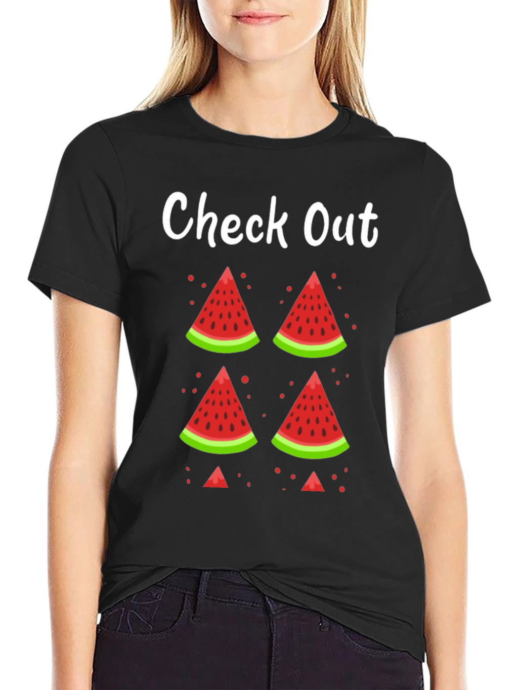 Check Out Watermelon Graphic Tee