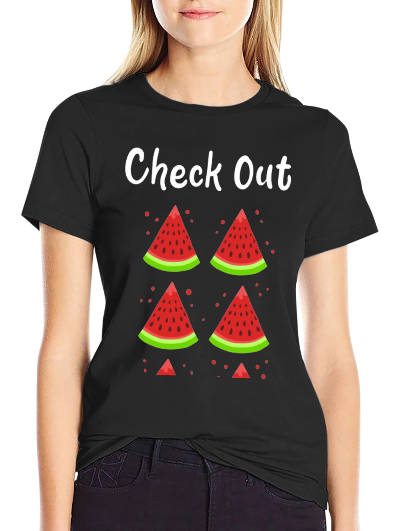 Check Out Watermelon Graphic Tee