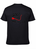 God is the Plug Graphic T-Shirt - Black