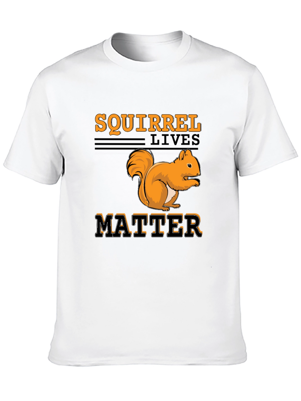 Squirrel Lives Matter Graphic T-Shirt