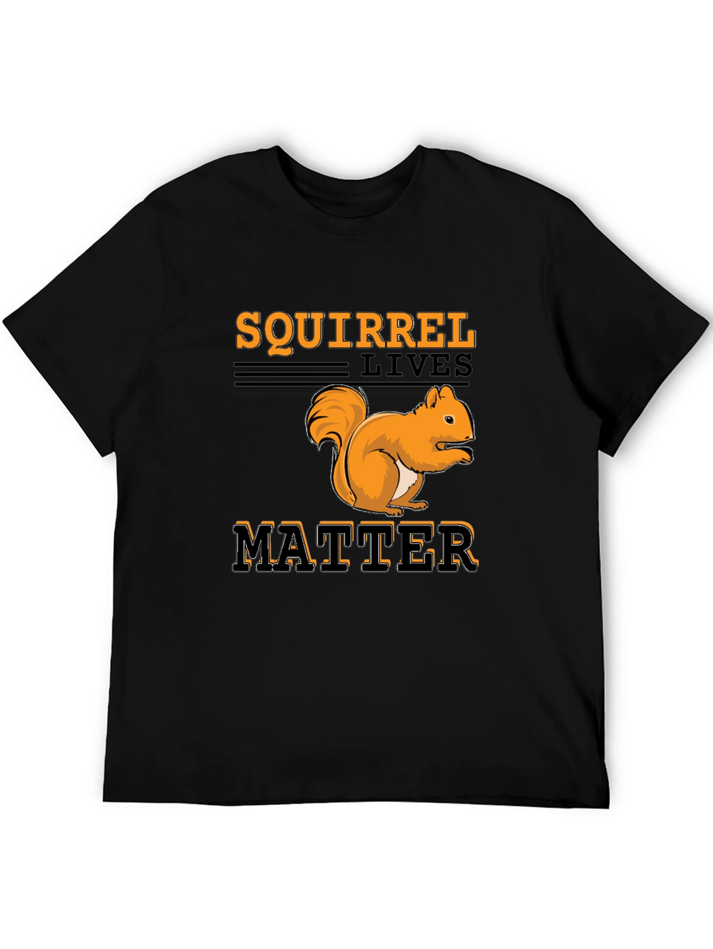 Squirrel Lives Matter Graphic T-Shirt