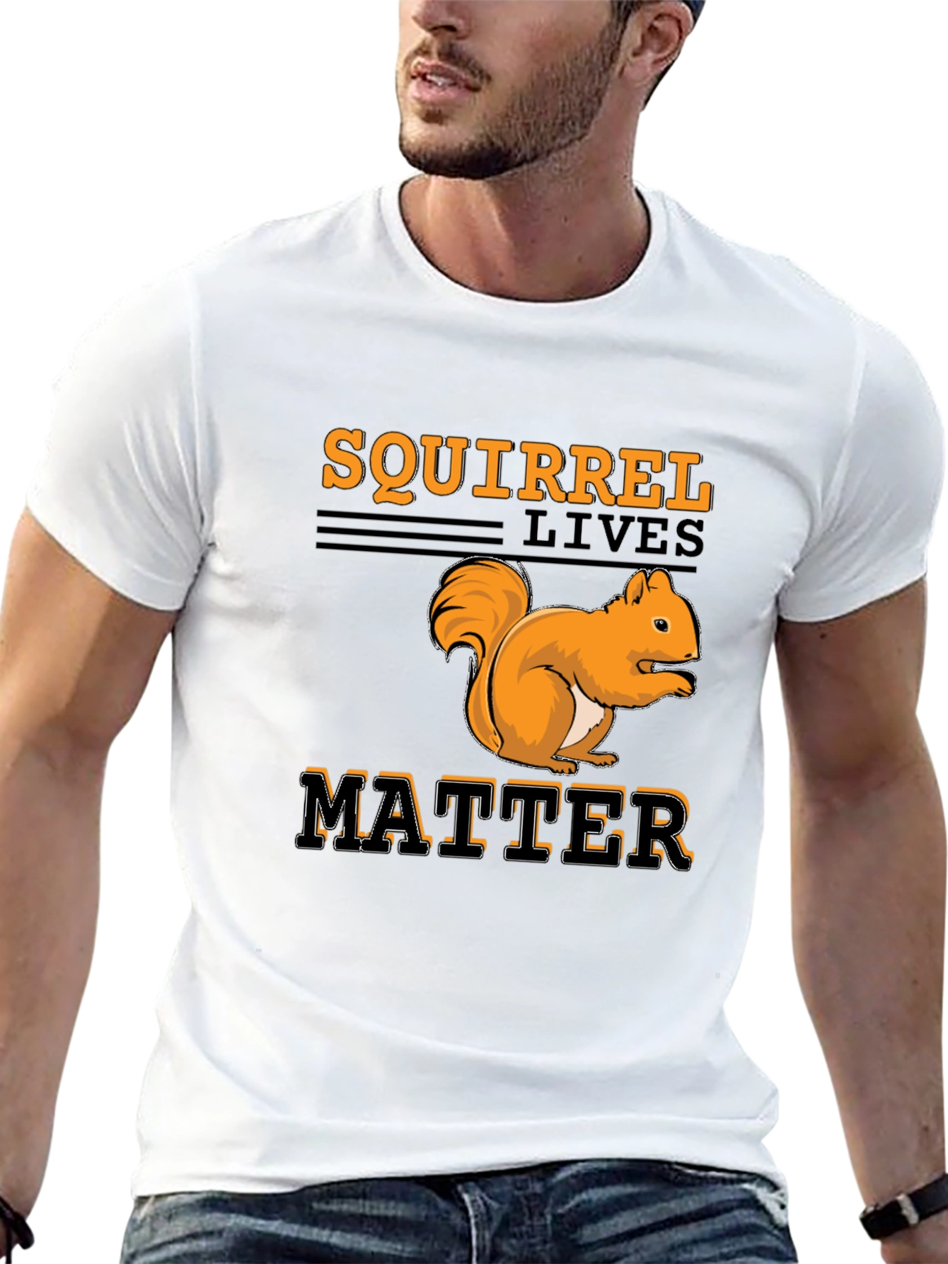 Squirrel Lives Matter Graphic T-Shirt