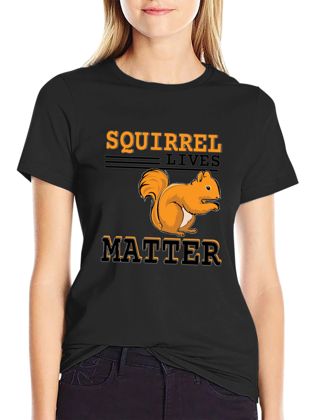 Squirrel Lives Matter Graphic T-Shirt