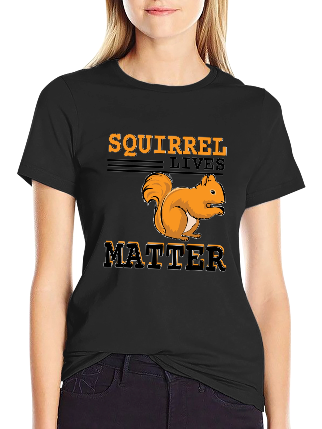 Squirrel Lives Matter Graphic T-Shirt