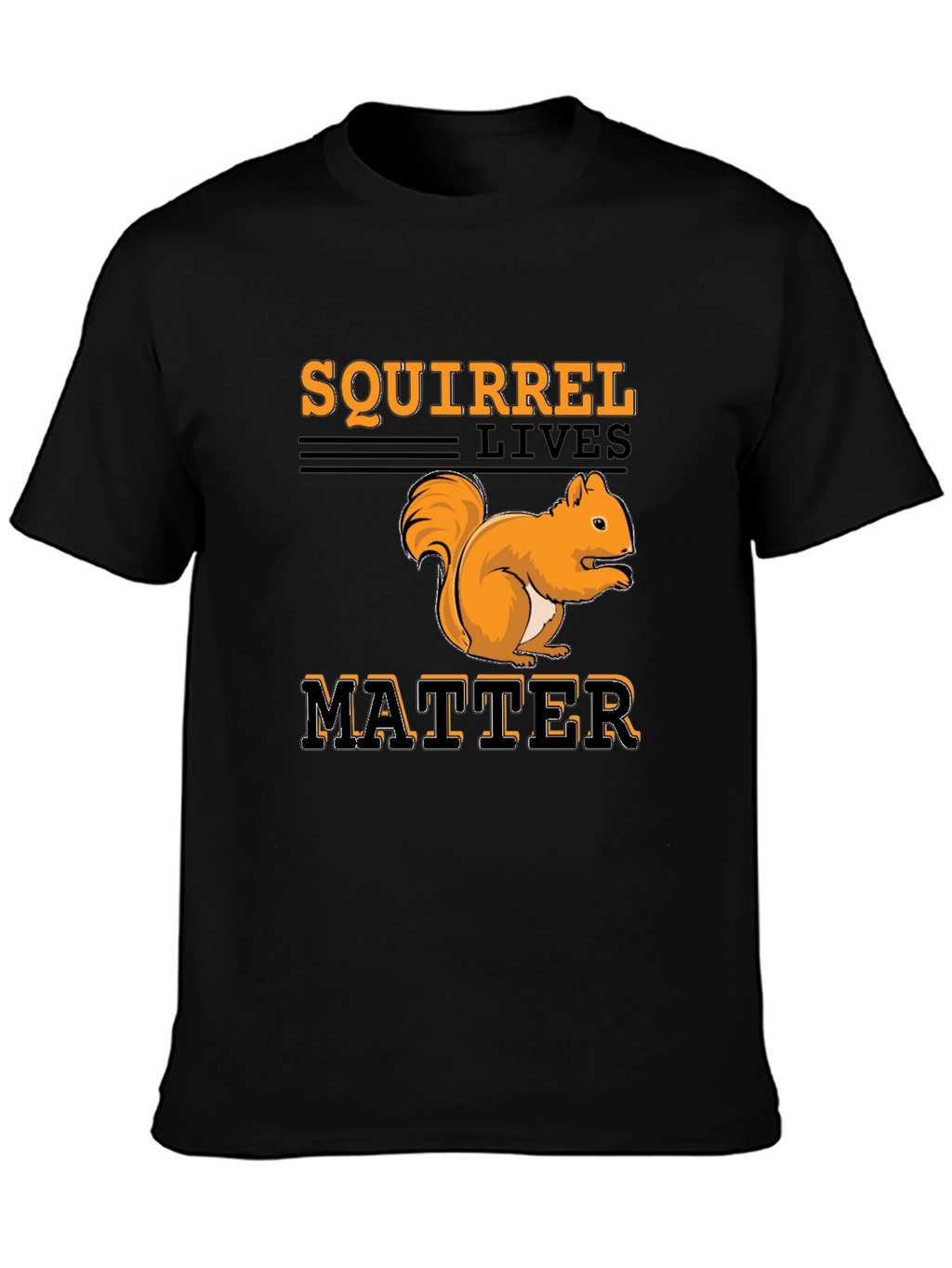 Squirrel Lives Matter Graphic T-Shirt