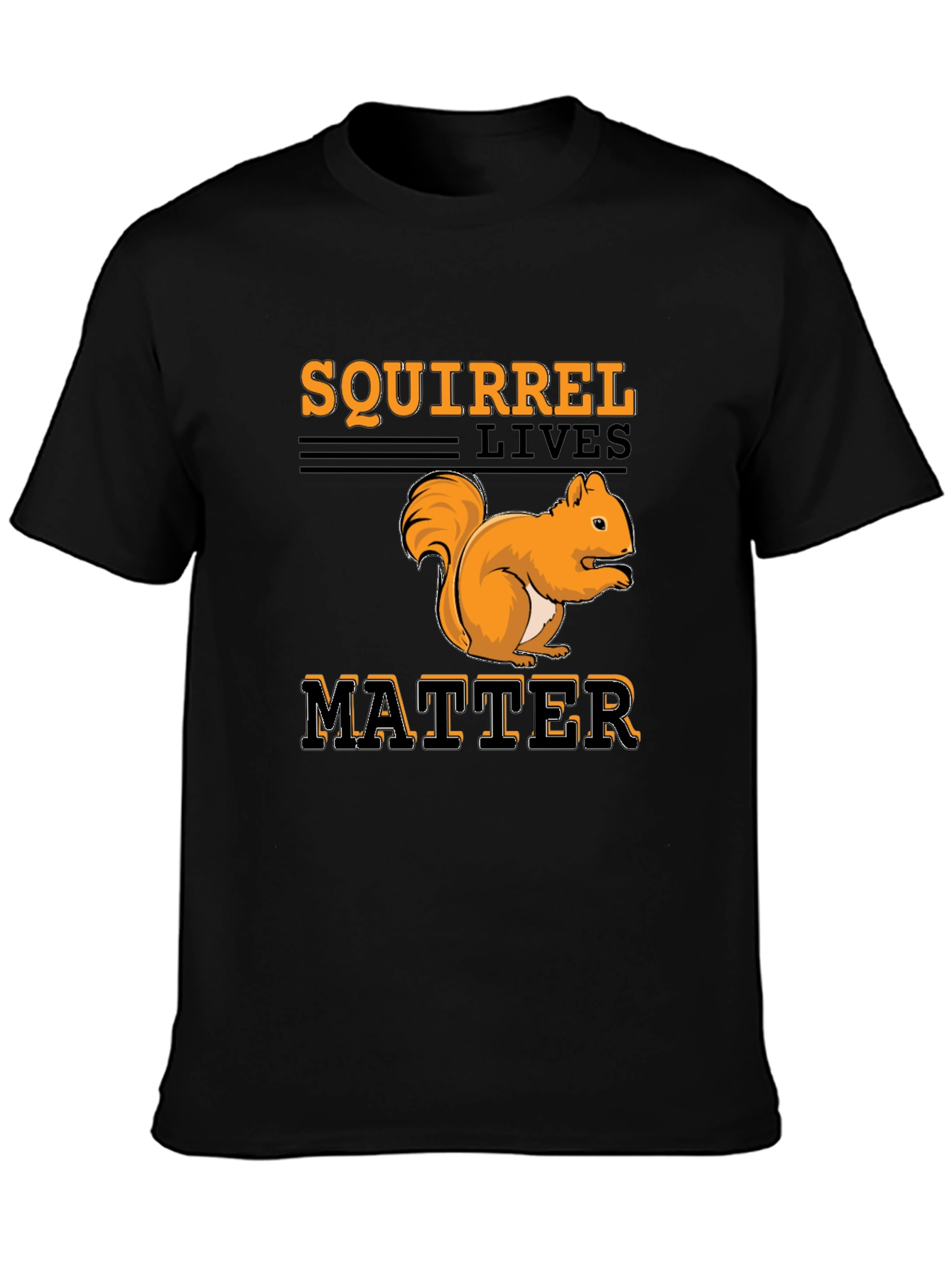 Squirrel Lives Matter Graphic T-Shirt