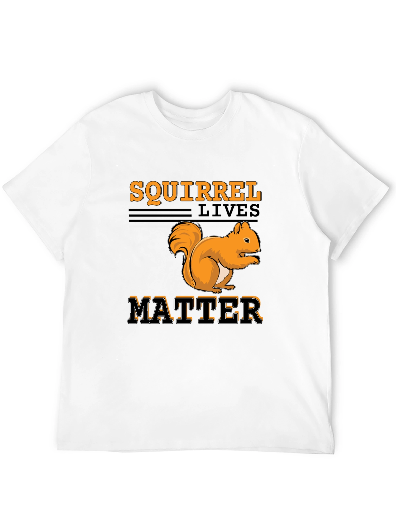 Squirrel Lives Matter Graphic T-Shirt