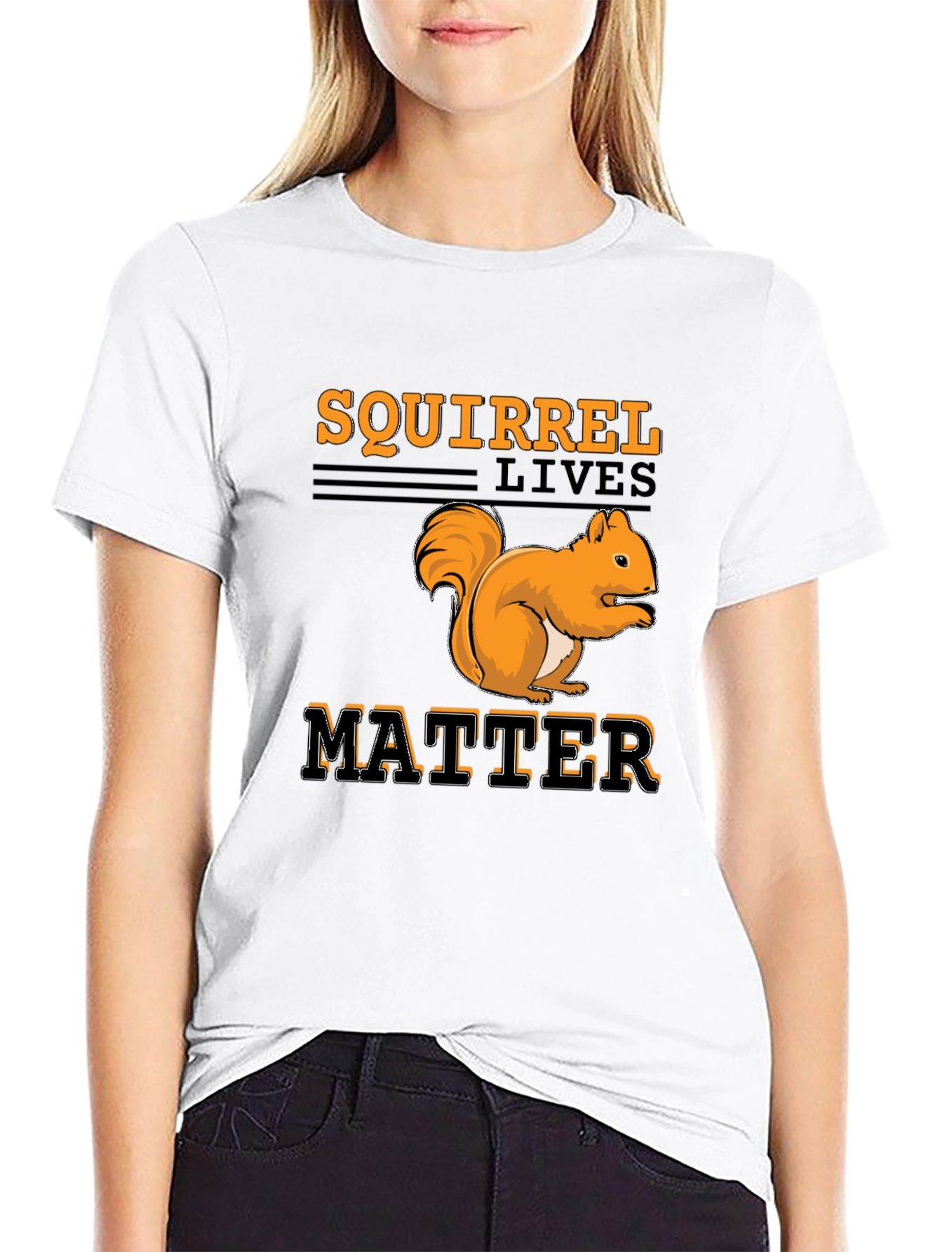 Squirrel Lives Matter Graphic T-Shirt