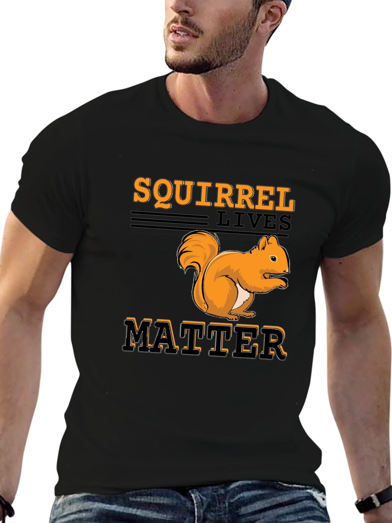 Squirrel Lives Matter Graphic T-Shirt