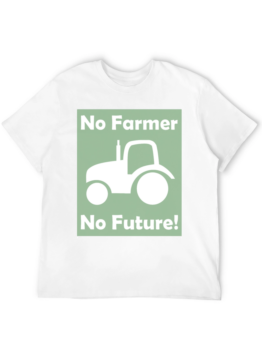 No Farmer No Future Graphic T-Shirt