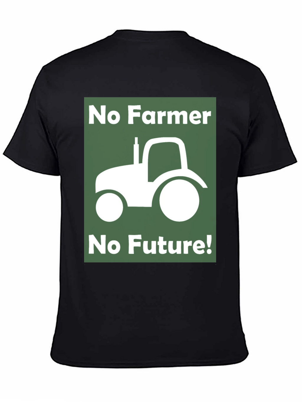 No Farmer No Future Graphic T-Shirt