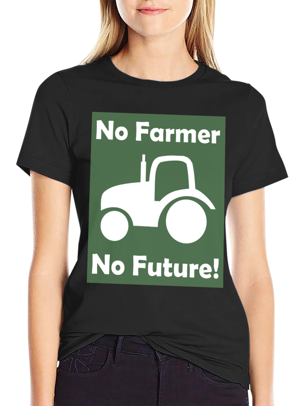No Farmer No Future Graphic T-Shirt