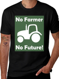 No Farmer No Future Graphic T-Shirt