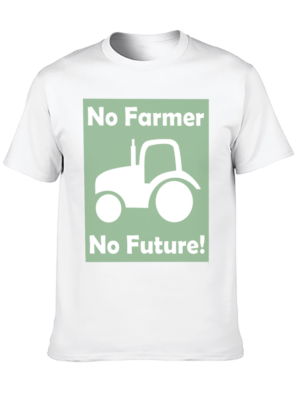 No Farmer No Future Graphic T-Shirt