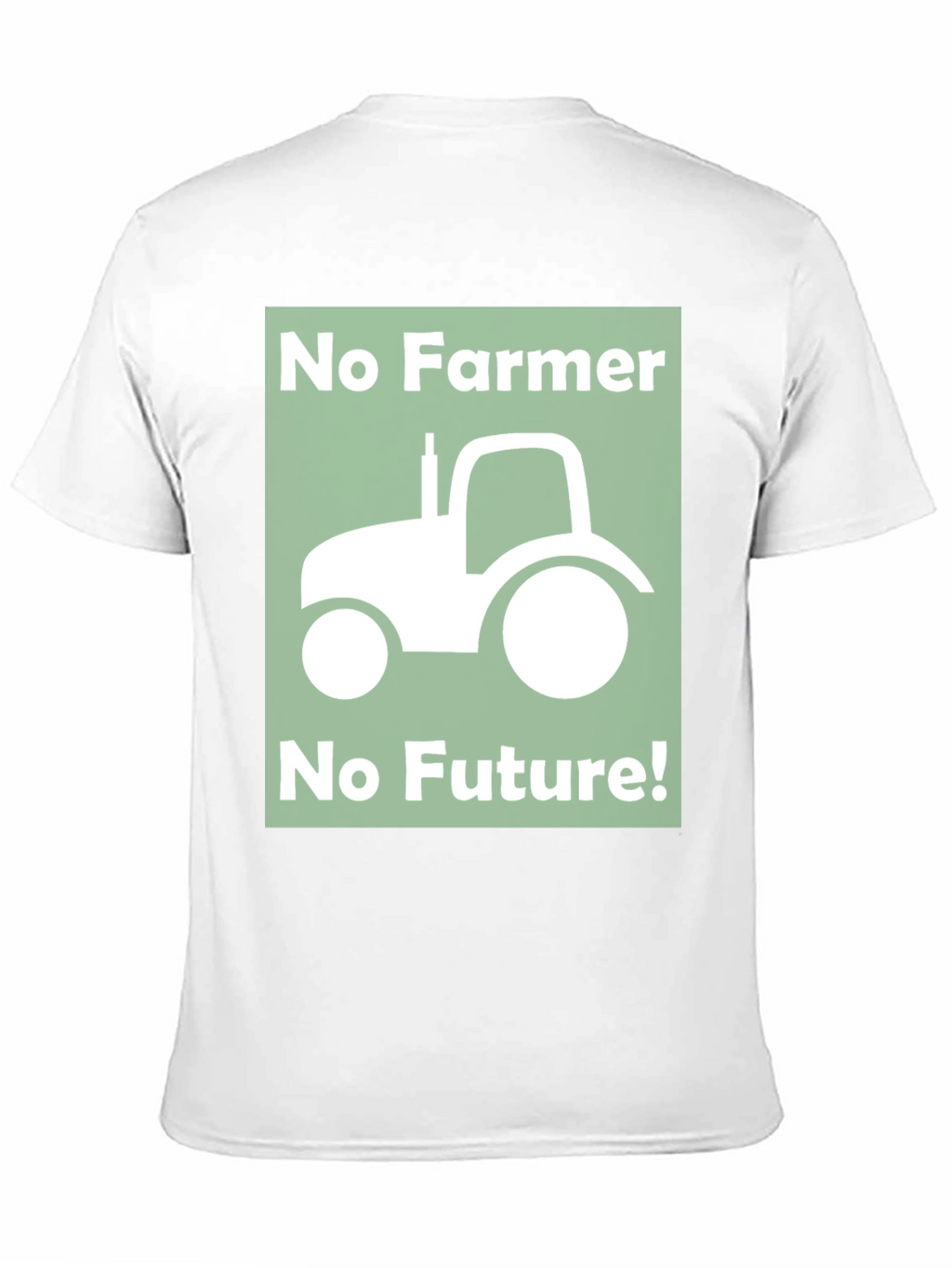 No Farmer No Future Graphic T-Shirt