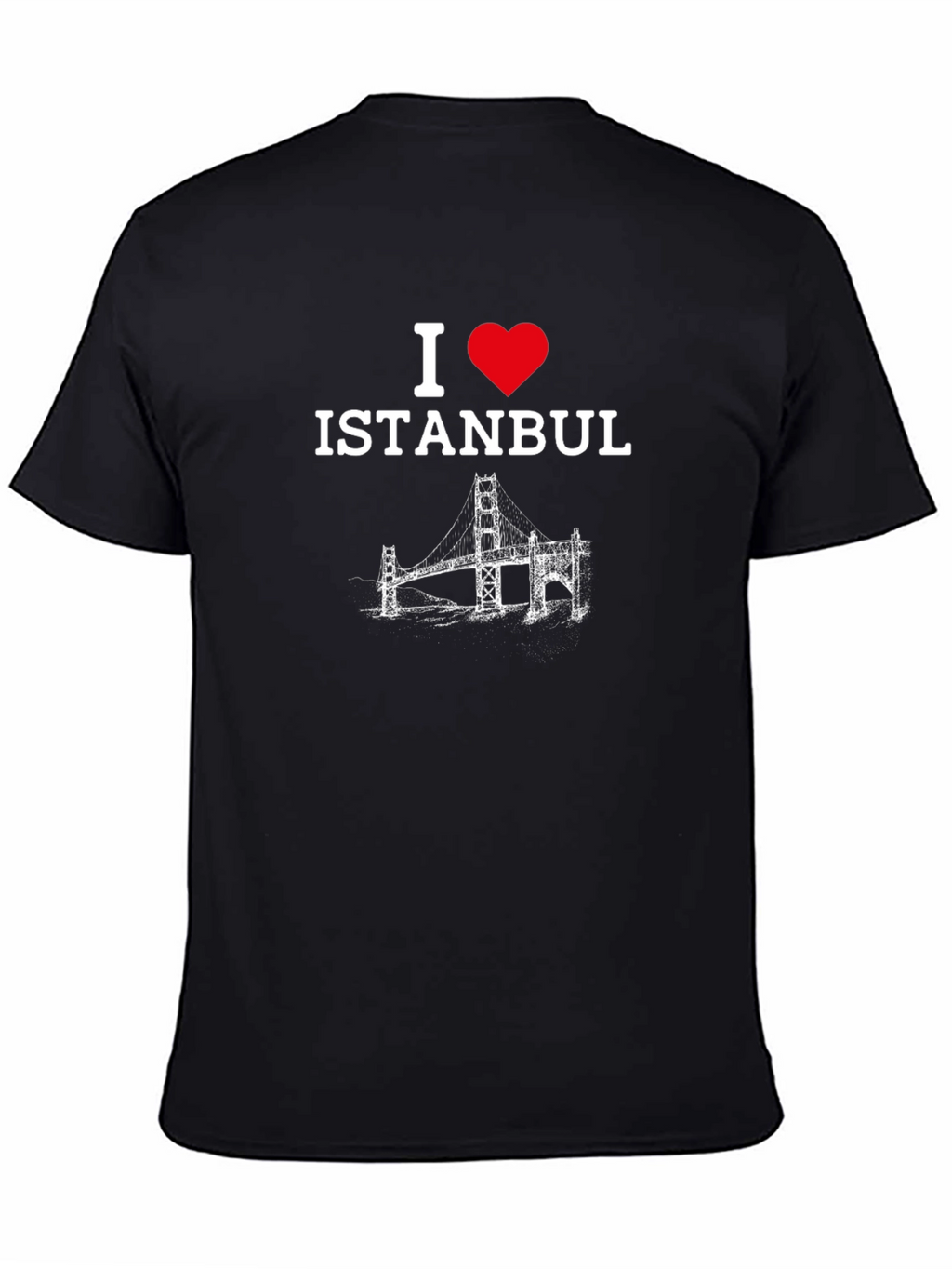 I Love Istanbul Black T-Shirt