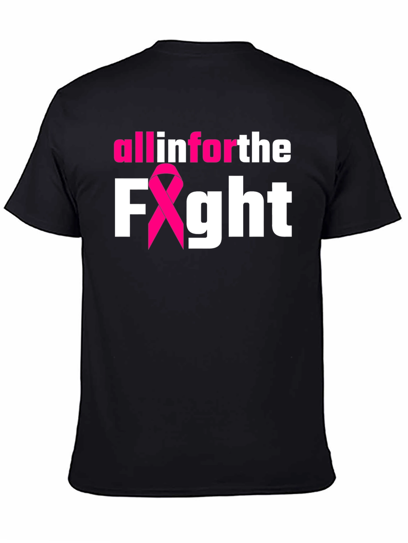 All In For The Fight Breast Cancer Awareness T-Shirt