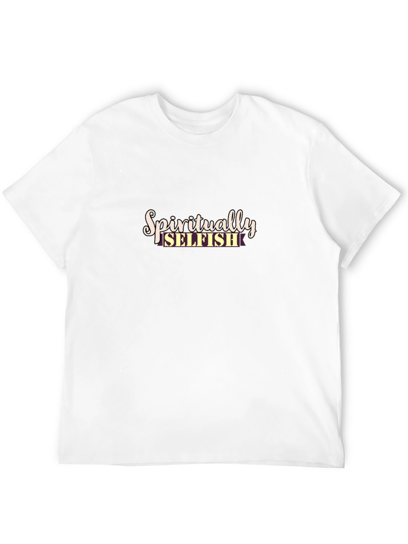 Spiritually Selfish Graphic Tee - Black