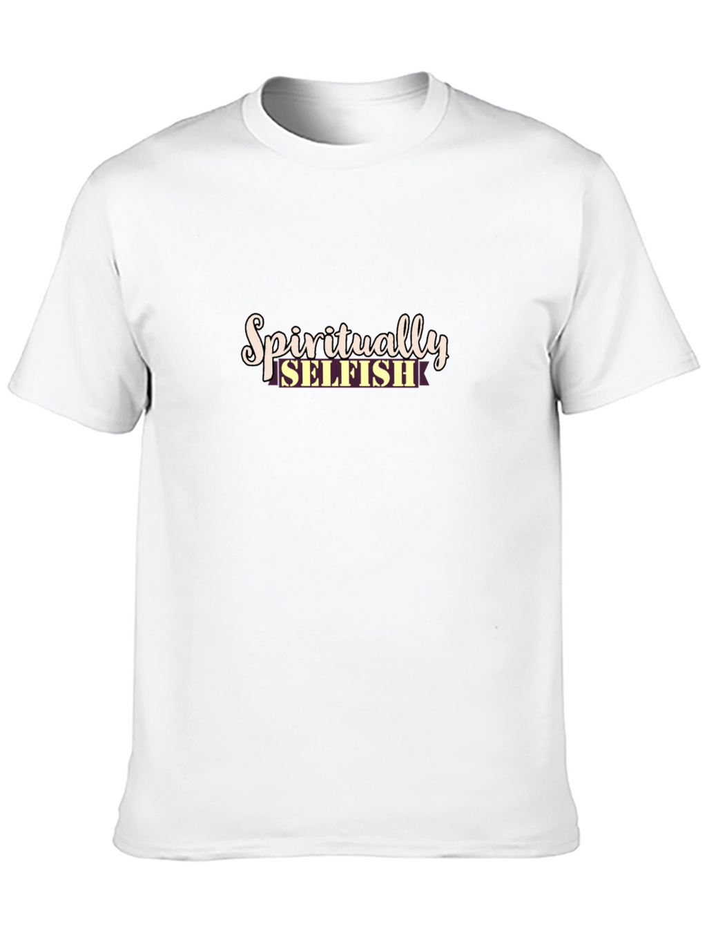 Spiritually Selfish Graphic Tee - Black