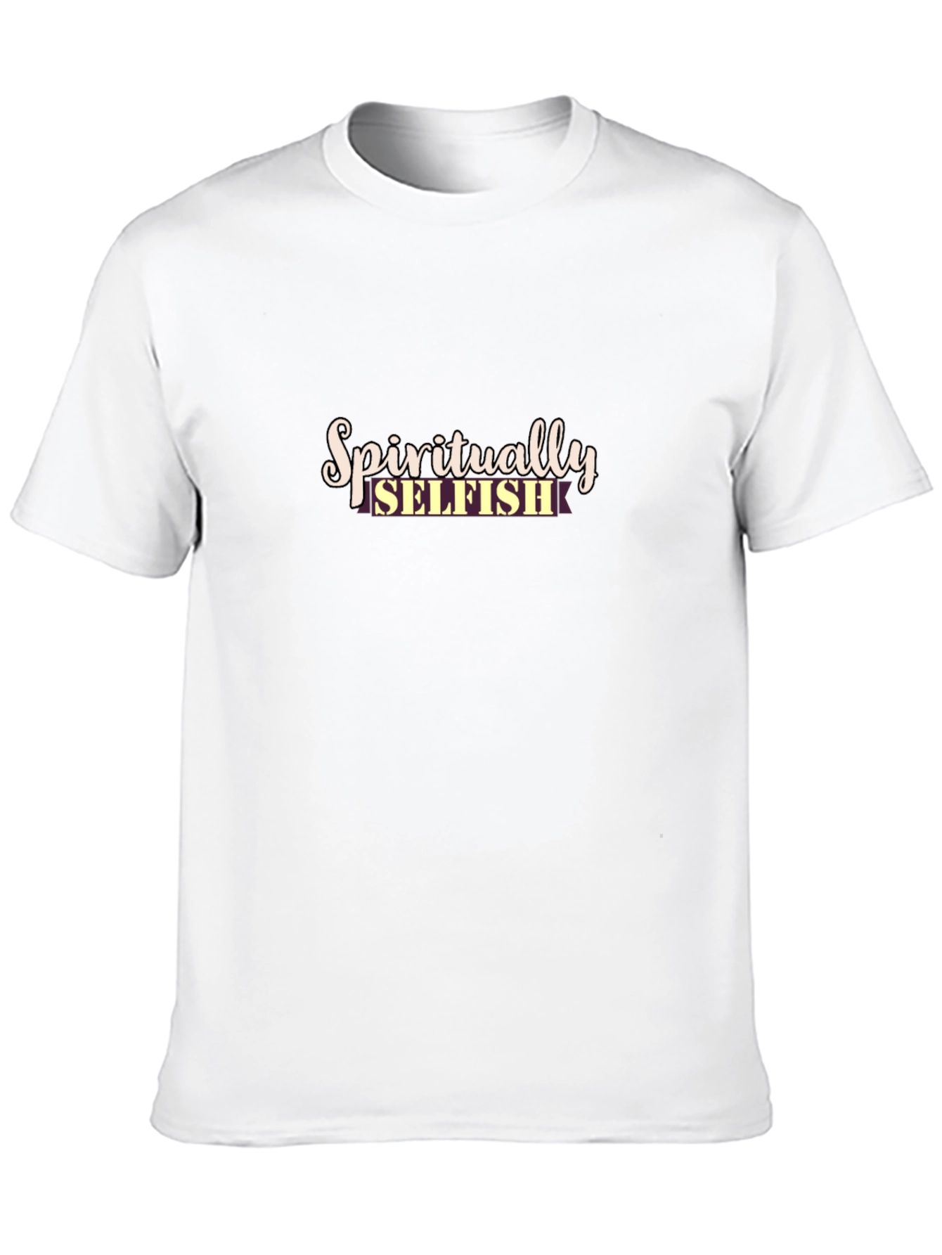 Spiritually Selfish Graphic Tee - Black