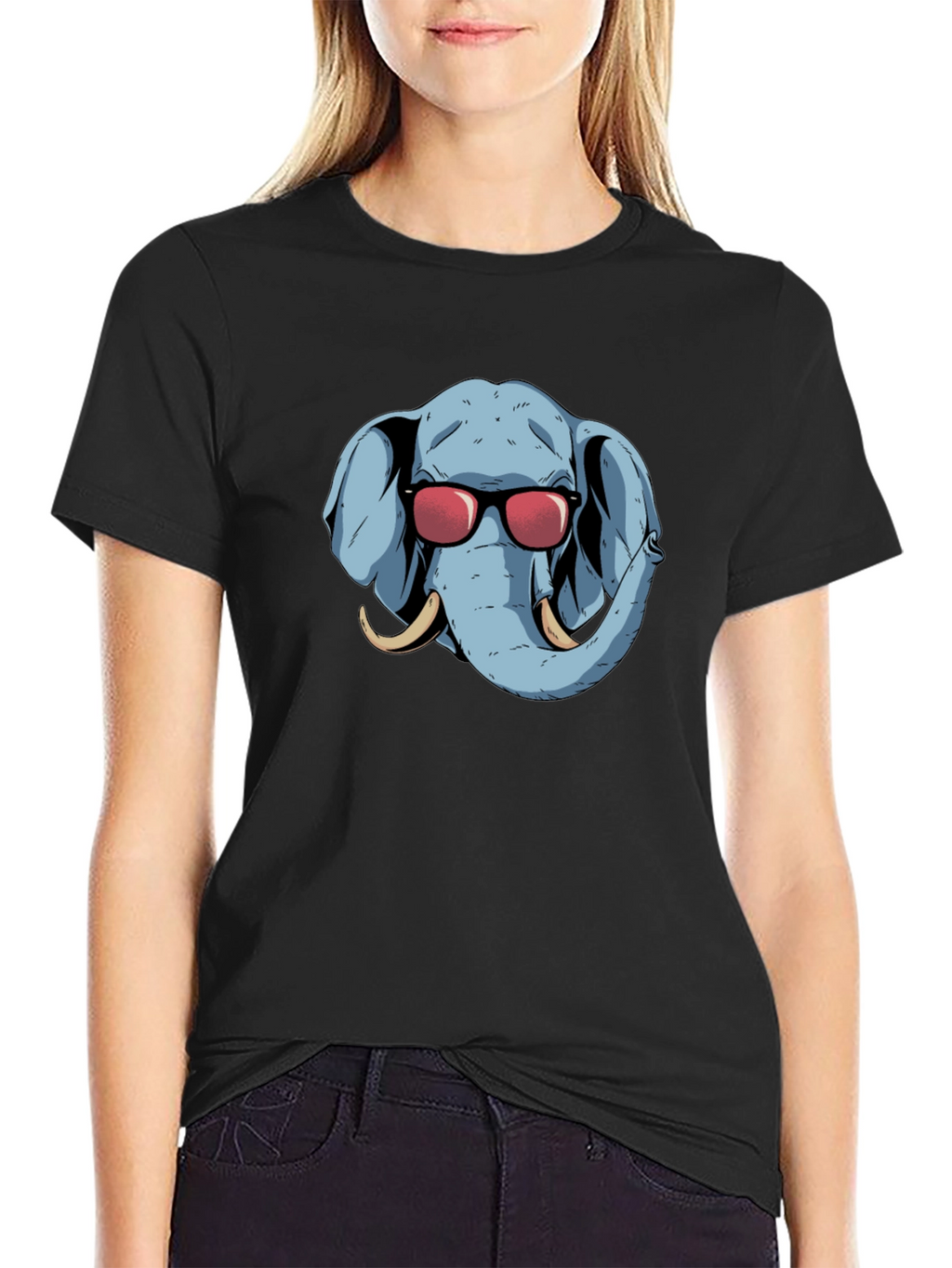 Cool Elephant Graphic Tee