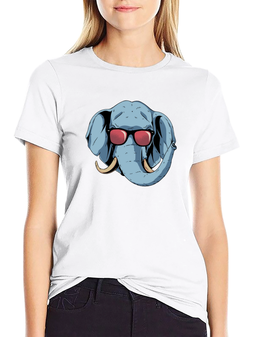Cool Elephant Graphic Tee