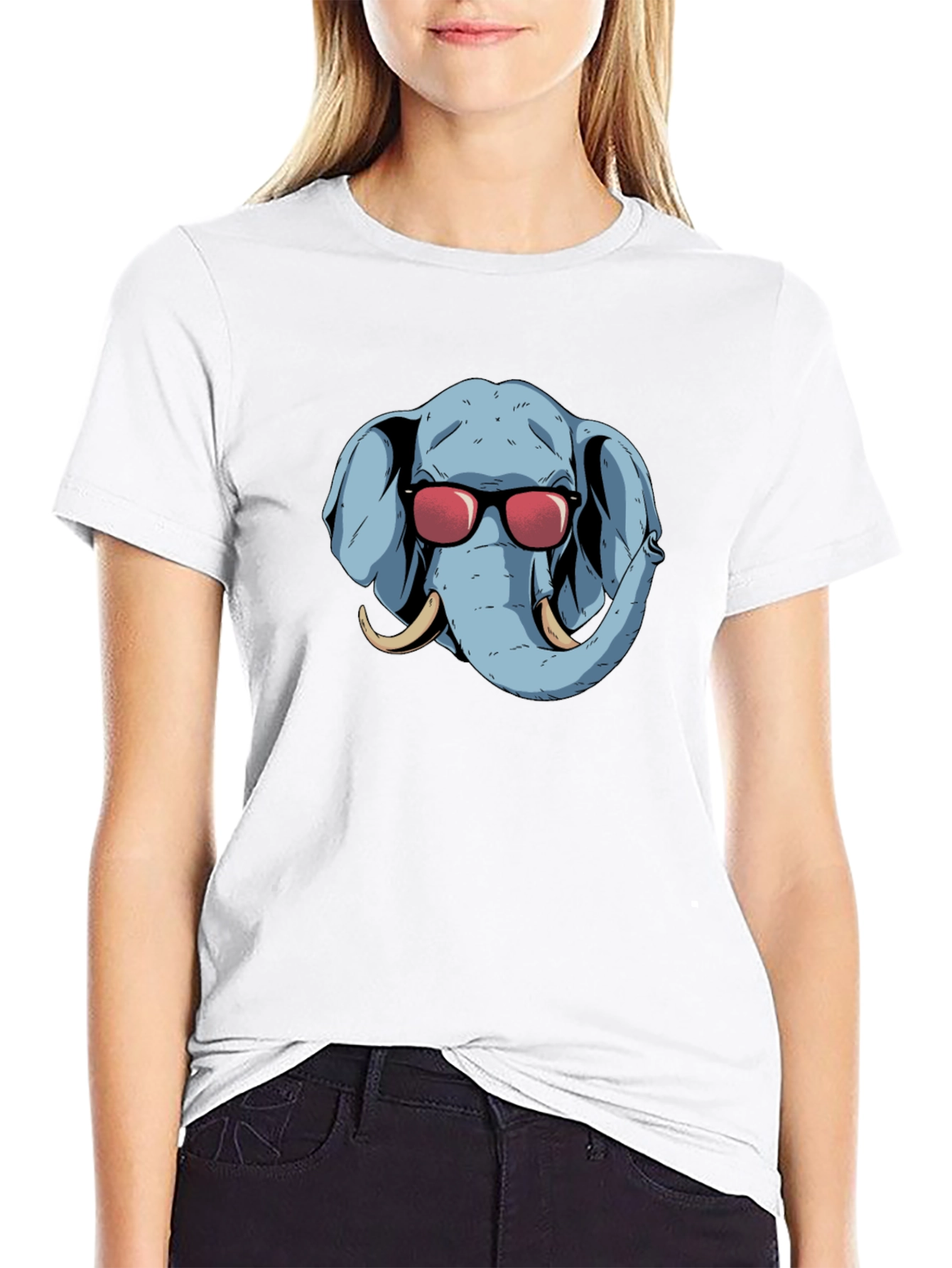 Cool Elephant Graphic Tee
