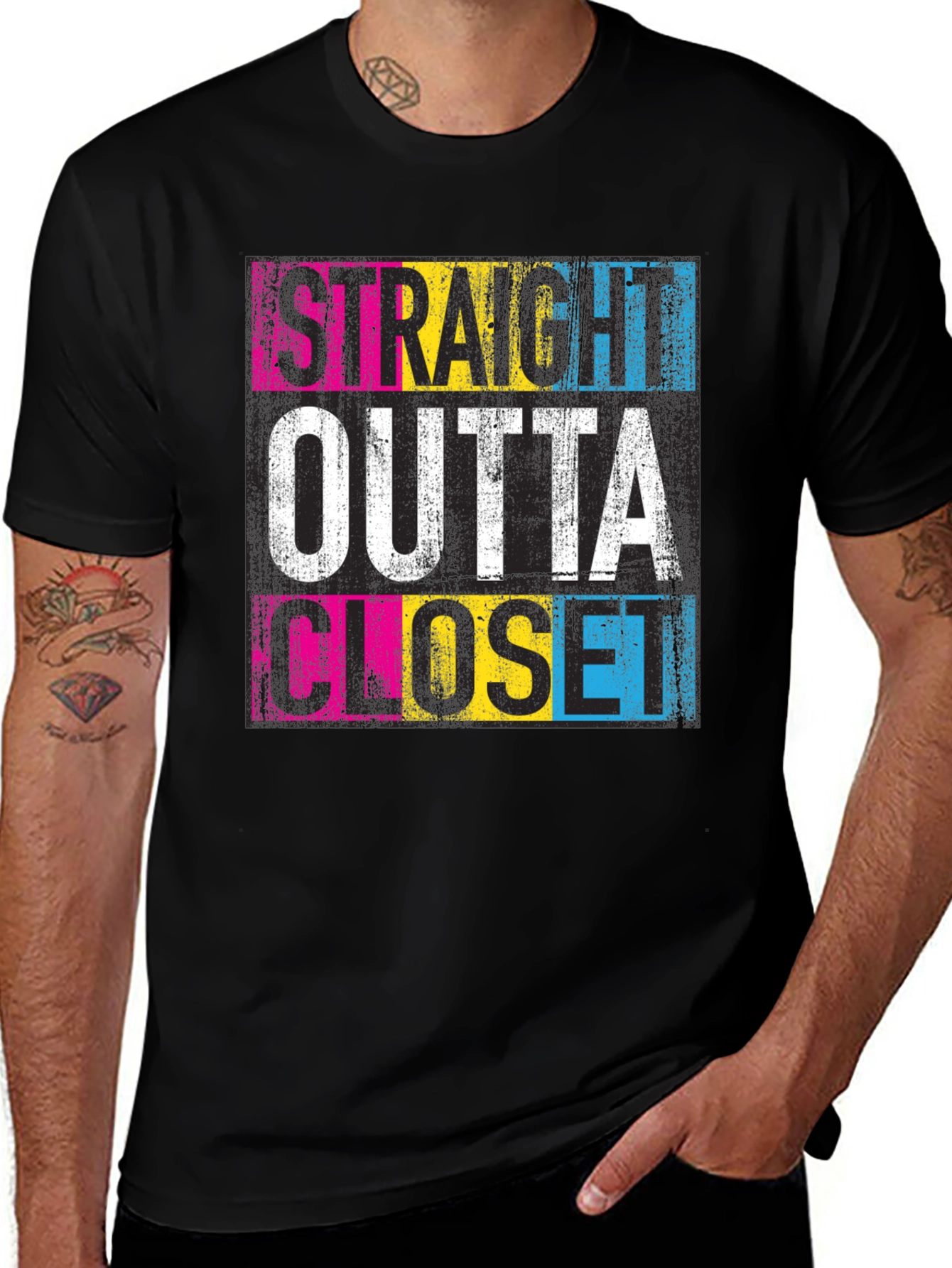 Straight Outta Closet Graphic Tee