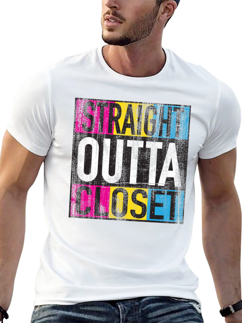 Straight Outta Closet Graphic Tee