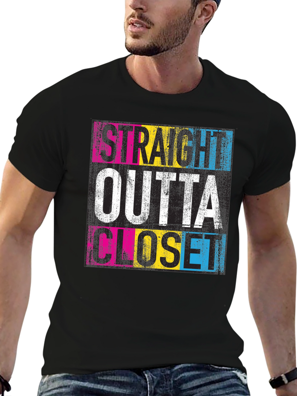 Straight Outta Closet Graphic Tee