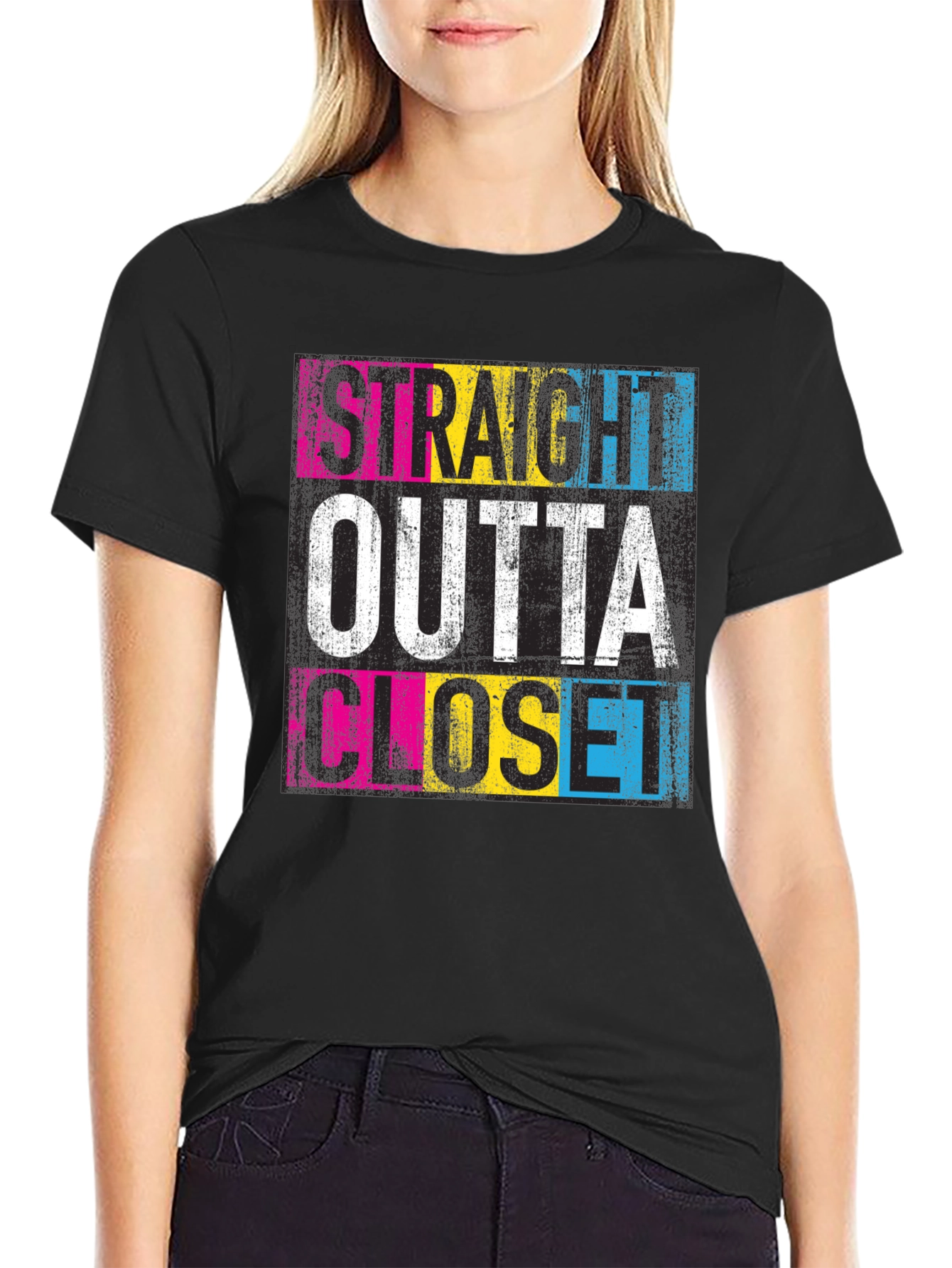 Straight Outta Closet Graphic Tee