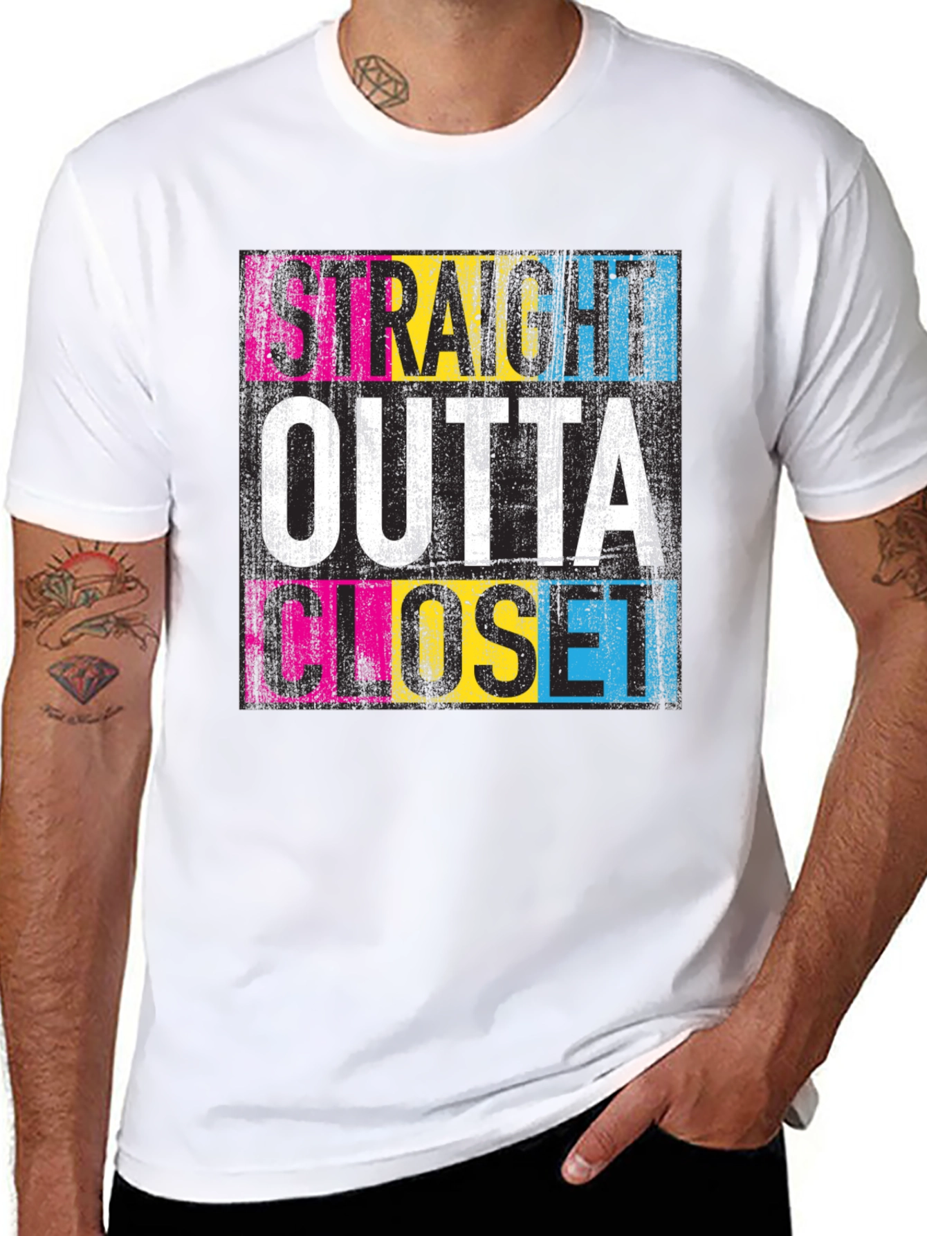 Straight Outta Closet Graphic Tee